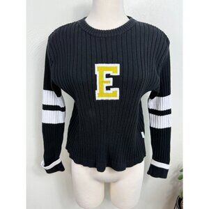 Vintage‎ Espirit Monogram Rib Knit Sweater